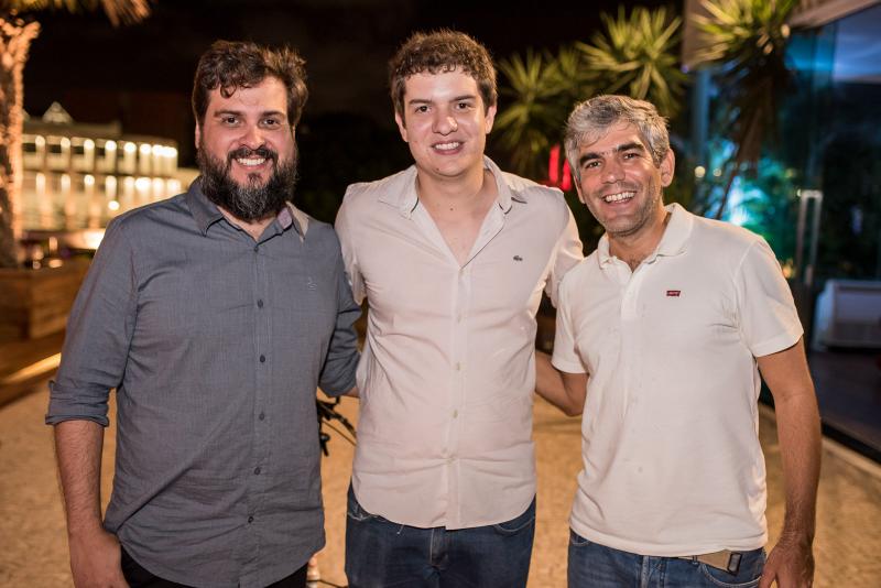 Gustavo Peixoto, Guilherme Colares e Marcio Miranda - Gestores Advance